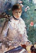 Berthe Morisot Summer (Young Woman by a Window) oil painting on canvas